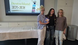 v.l.n.r. Anna Kollig-Kohns, Antonia Bienzobas, Dr. Ina Laute